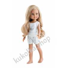 Куколка Симона в пижаме, 32 см, артикул 13220